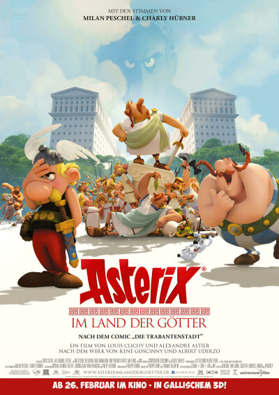 Filmplakat Asterix im Land der Götter